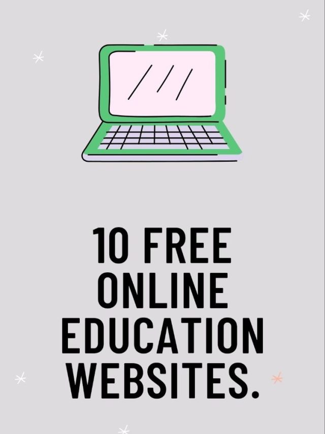 10 free online educational site