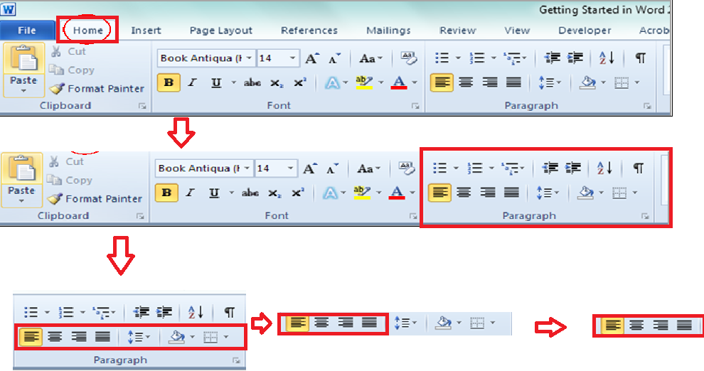 What Is The Home Tab In Microsoft Access